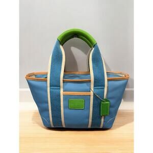 Vintage Coach 6268 Hamptons Weekender Mini Reversible Tote Bag